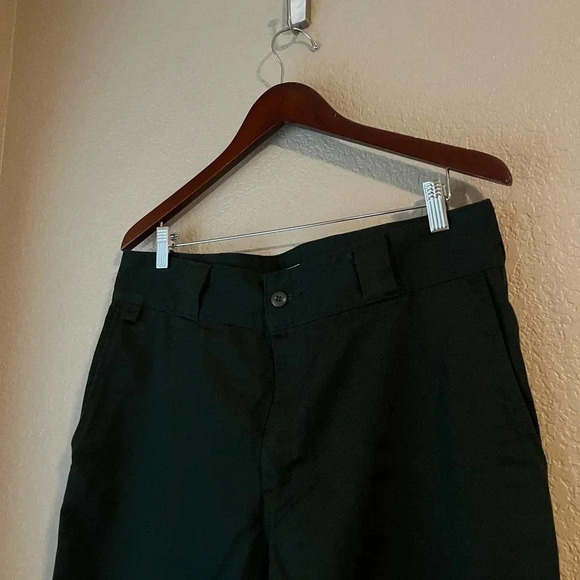 Japan Blue Jeans Dark Green Denim Wide Leg High Waist XL - Picture 5 of 8